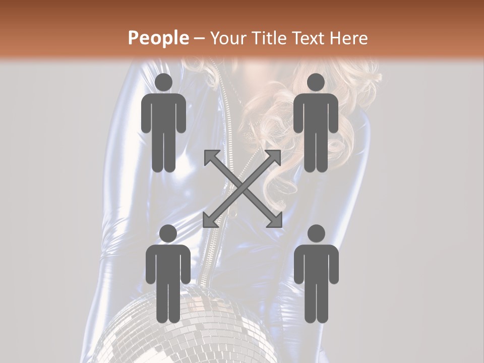 Disco Girl PowerPoint Template