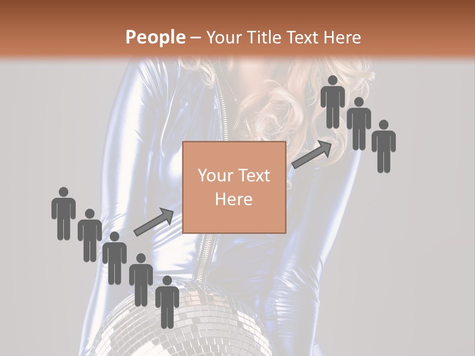 Disco Girl PowerPoint Template