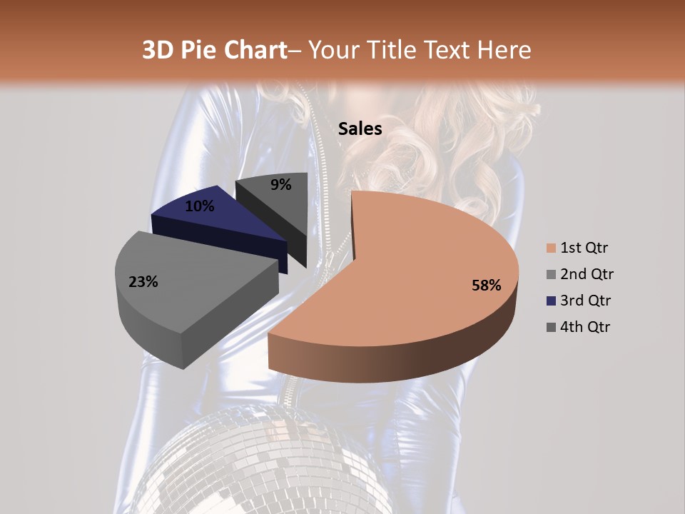 Disco Girl PowerPoint Template