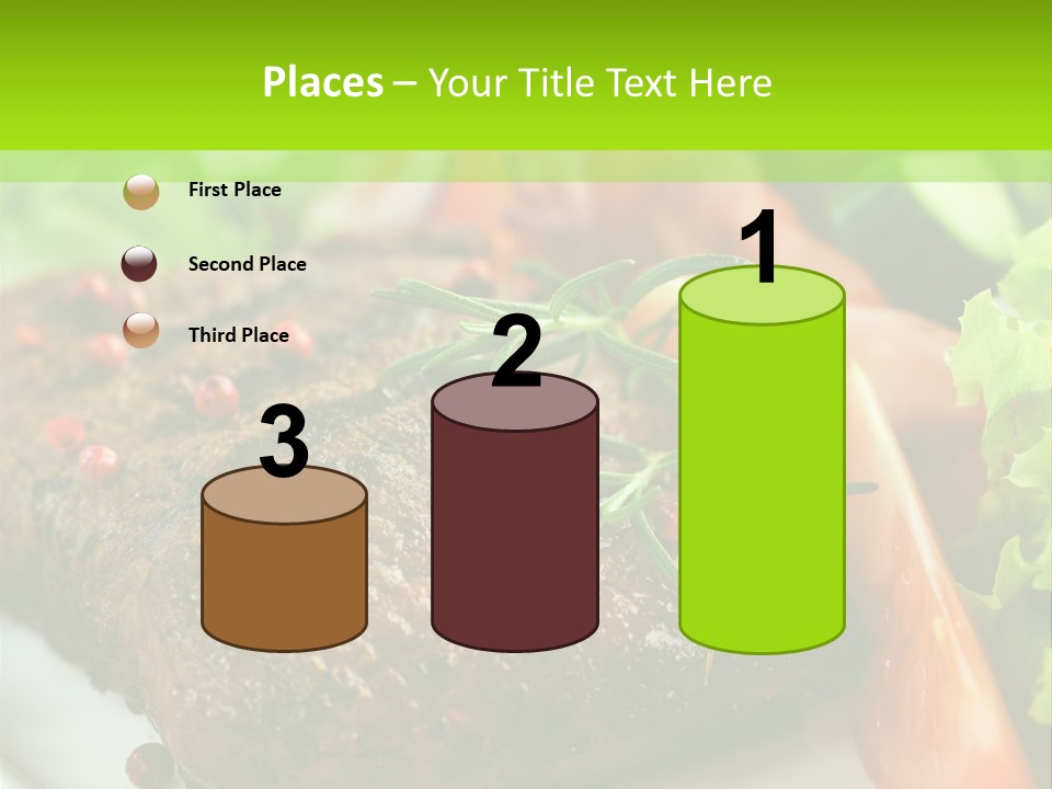 Eat More And Lose Weight PowerPoint Template