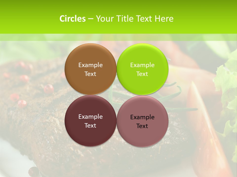 Eat More And Lose Weight PowerPoint Template