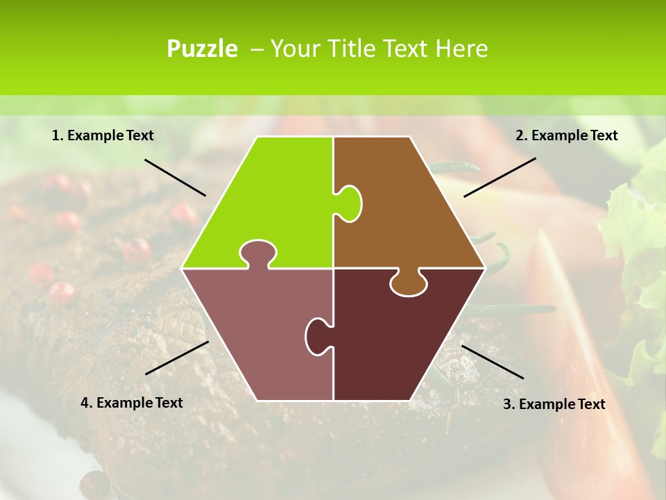 Eat More And Lose Weight PowerPoint Template