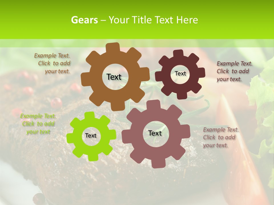 Eat More And Lose Weight PowerPoint Template