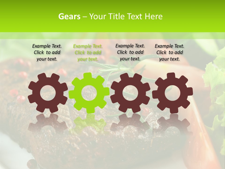 Eat More And Lose Weight PowerPoint Template