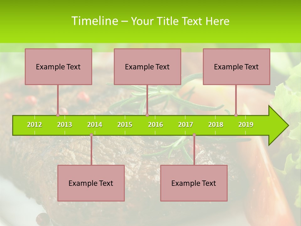 Eat More And Lose Weight PowerPoint Template