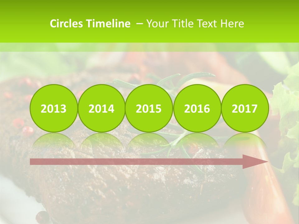 Eat More And Lose Weight PowerPoint Template