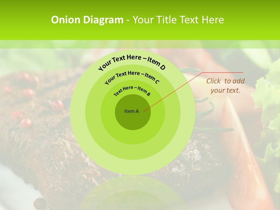 Eat More And Lose Weight PowerPoint Template