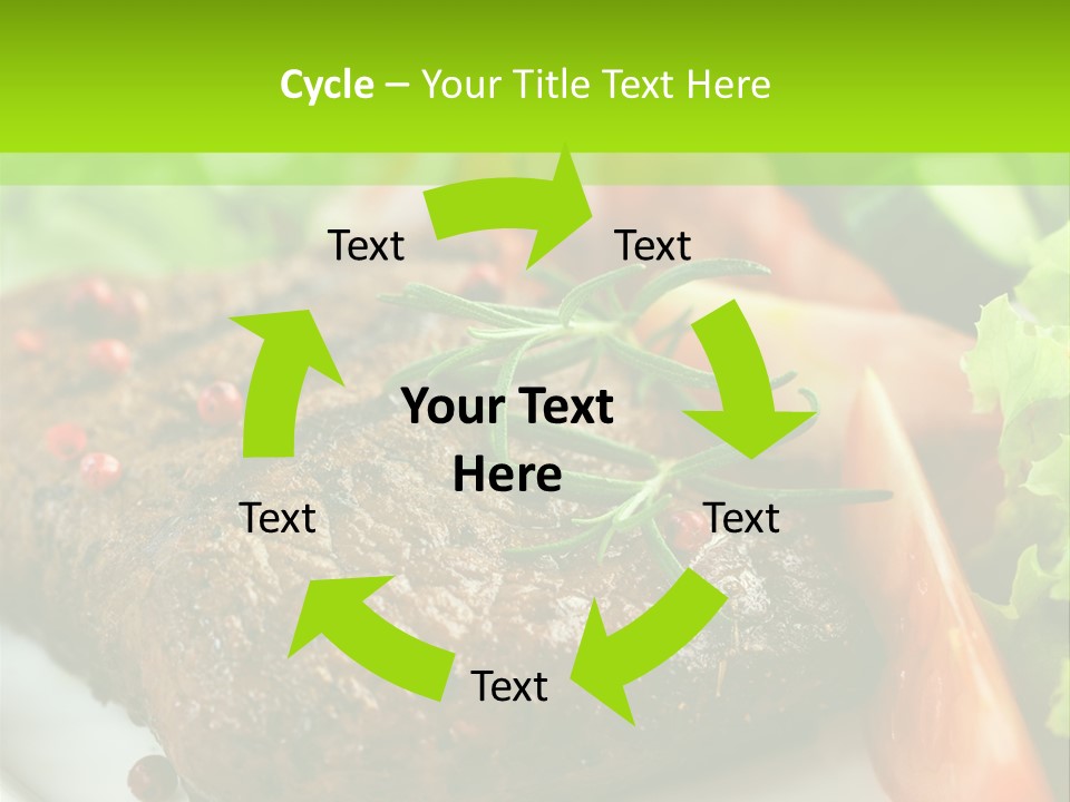 Eat More And Lose Weight PowerPoint Template