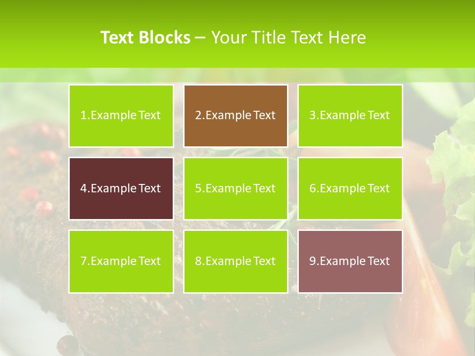 Eat More And Lose Weight PowerPoint Template