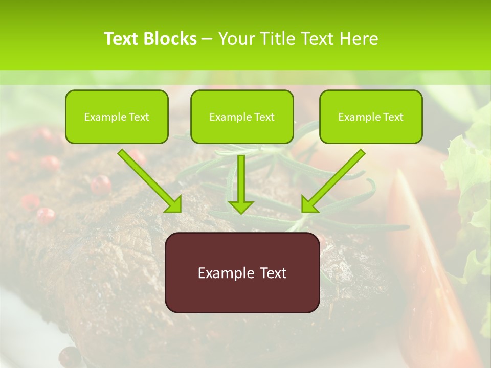 Eat More And Lose Weight PowerPoint Template