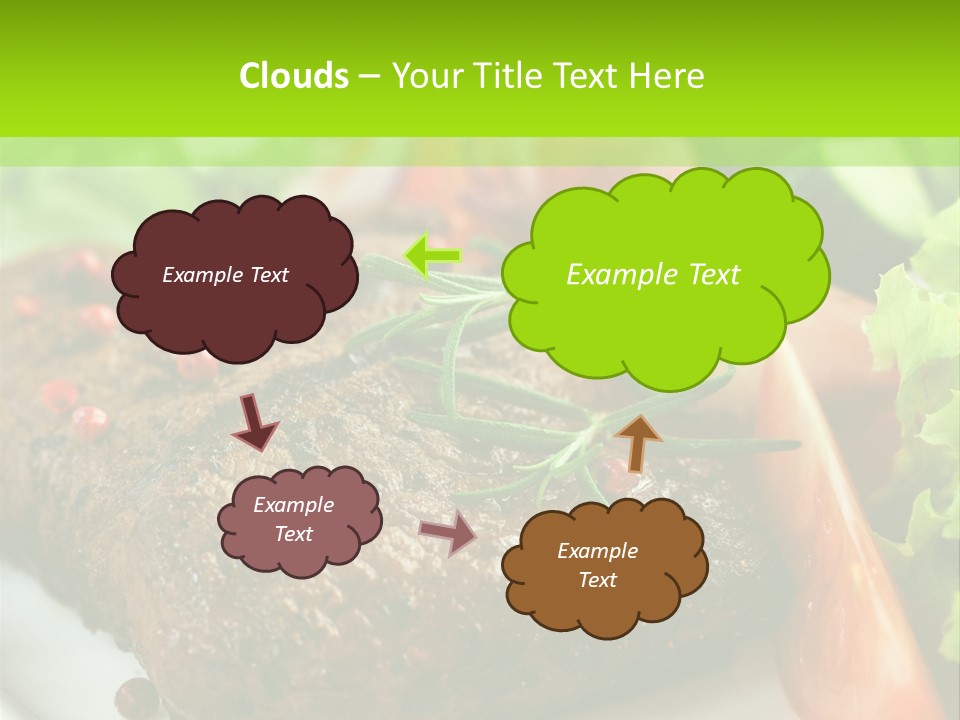 Eat More And Lose Weight PowerPoint Template