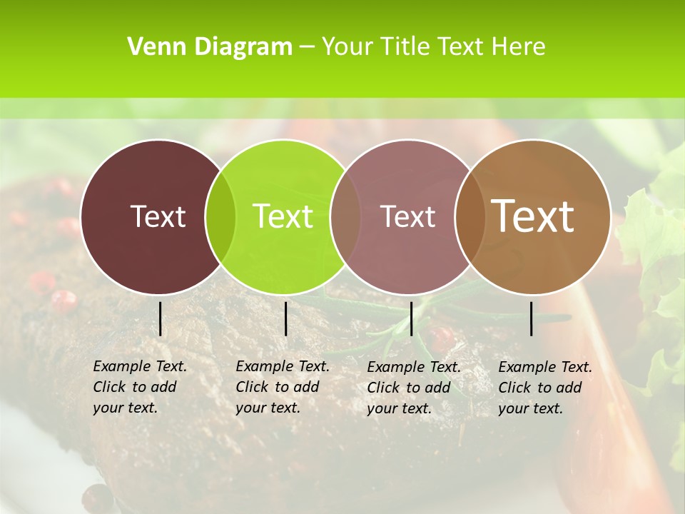 Eat More And Lose Weight PowerPoint Template