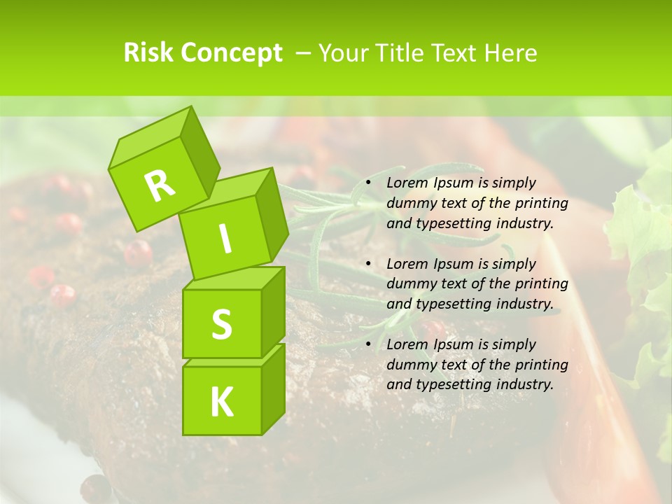 Eat More And Lose Weight PowerPoint Template