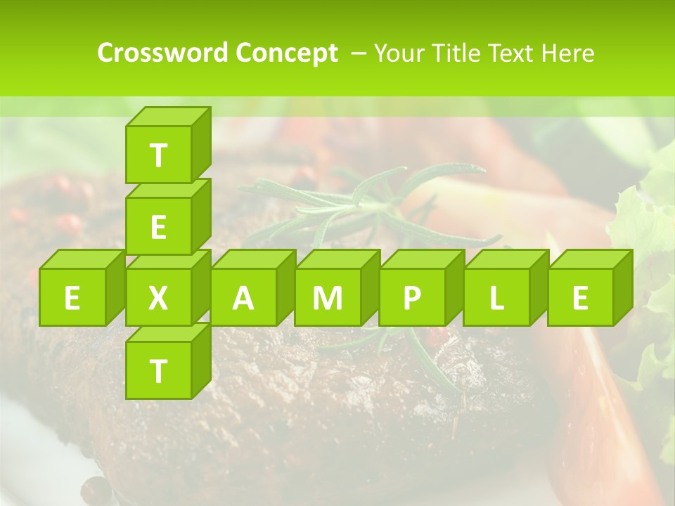 Eat More And Lose Weight PowerPoint Template