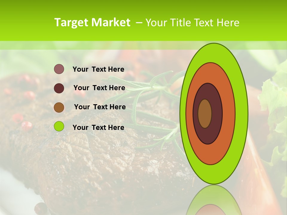 Eat More And Lose Weight PowerPoint Template