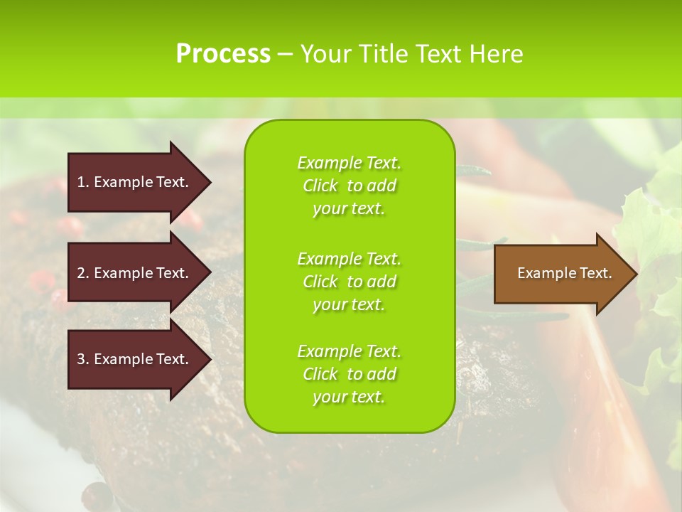 Eat More And Lose Weight PowerPoint Template