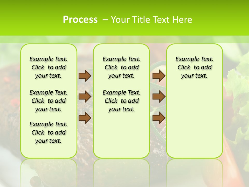 Eat More And Lose Weight PowerPoint Template
