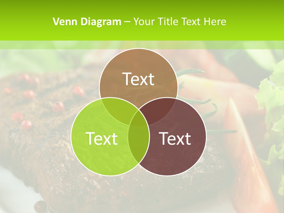 Eat More And Lose Weight PowerPoint Template