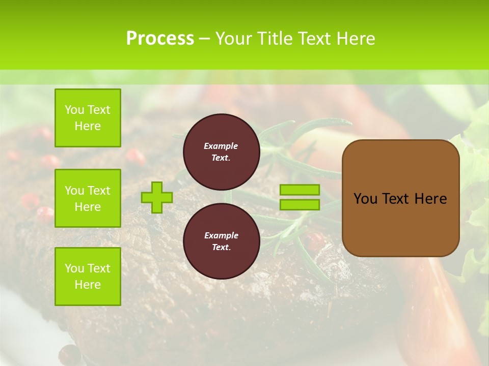 Eat More And Lose Weight PowerPoint Template