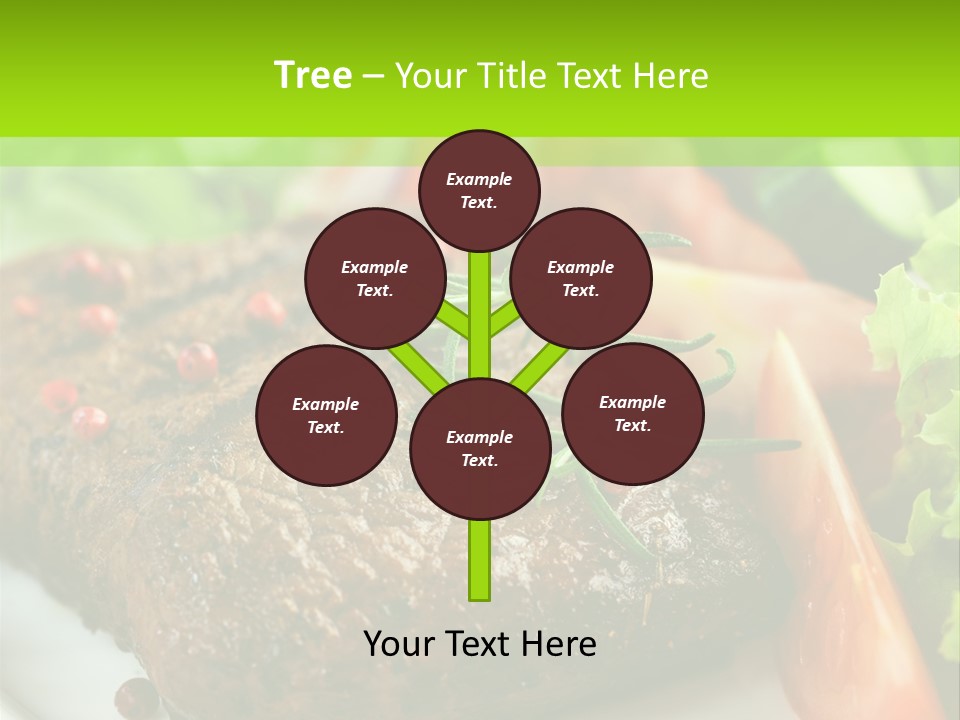 Eat More And Lose Weight PowerPoint Template