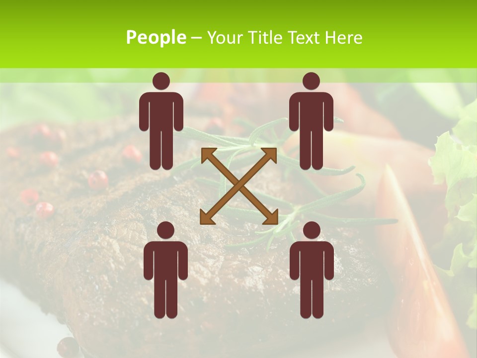 Eat More And Lose Weight PowerPoint Template