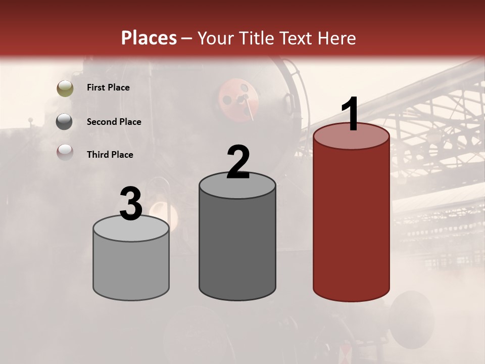 Traffic Photography Vintage PowerPoint Template