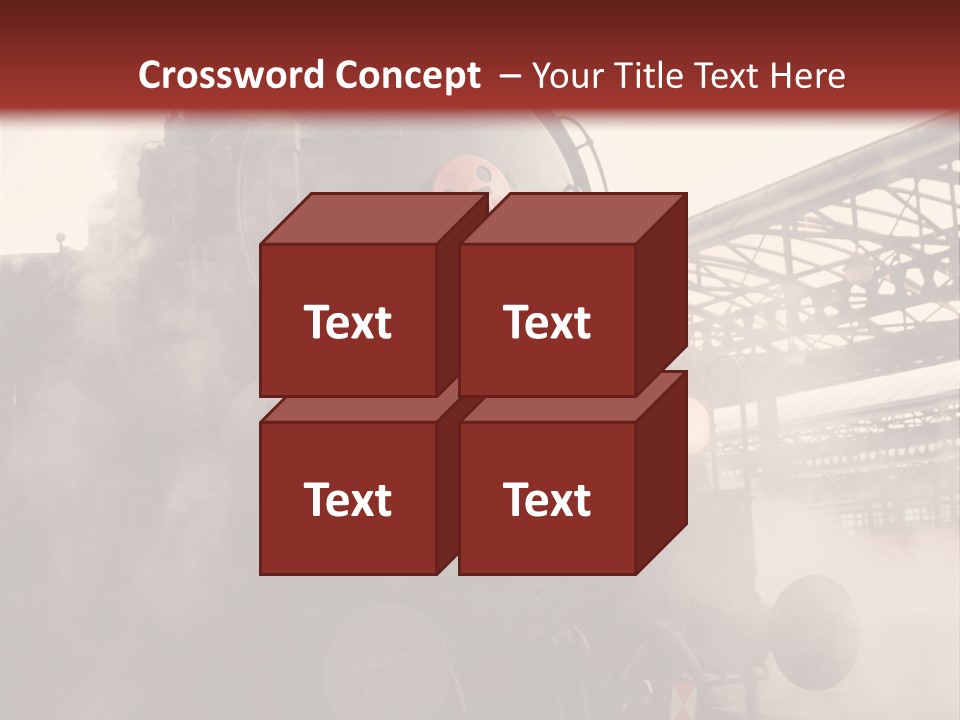 Traffic Photography Vintage PowerPoint Template