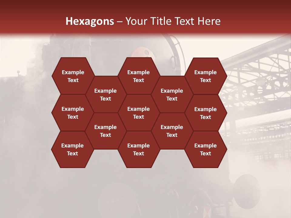 Traffic Photography Vintage PowerPoint Template