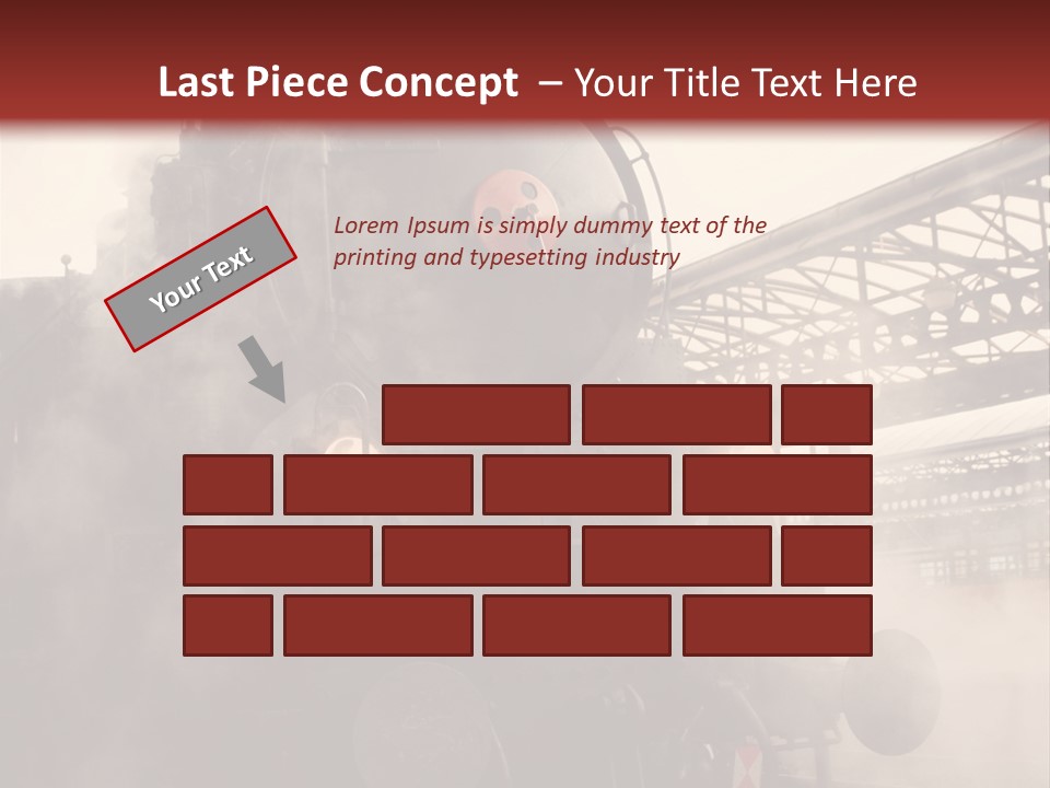 Traffic Photography Vintage PowerPoint Template