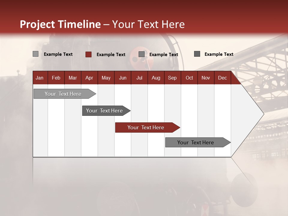 Traffic Photography Vintage PowerPoint Template