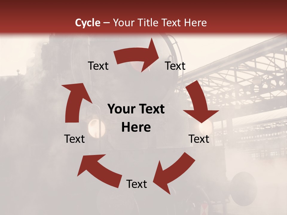 Traffic Photography Vintage PowerPoint Template