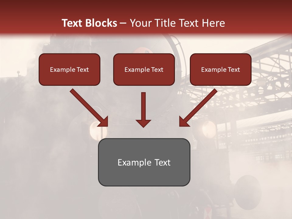 Traffic Photography Vintage PowerPoint Template
