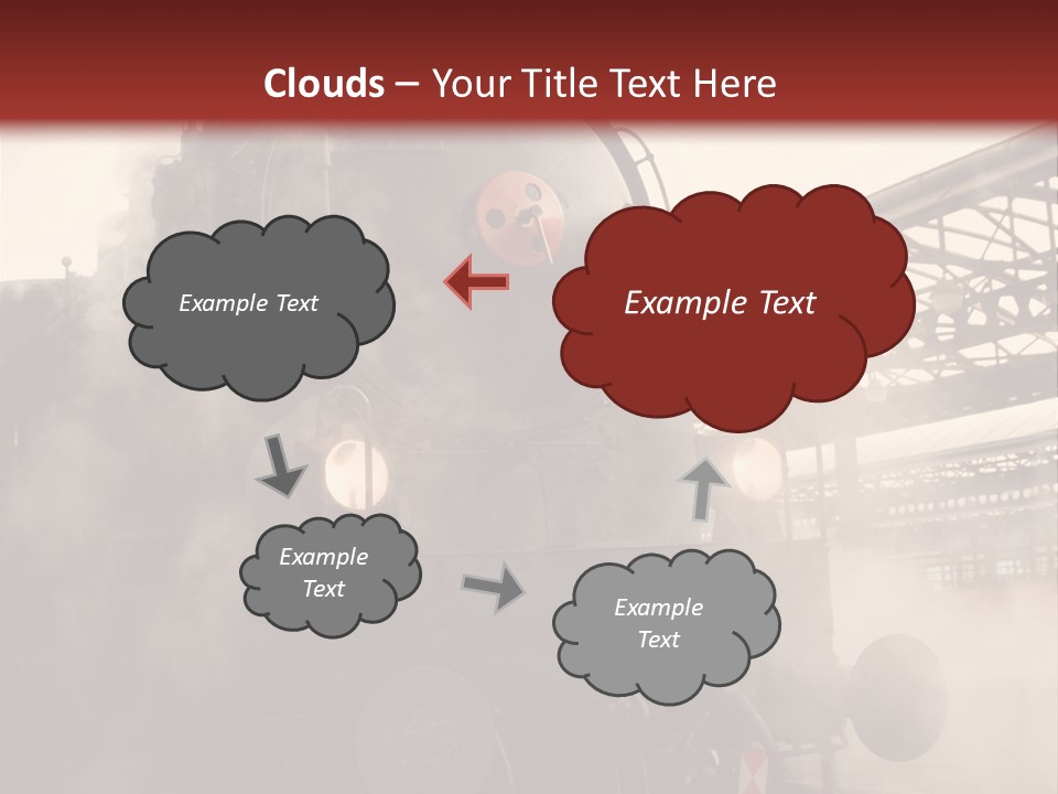 Traffic Photography Vintage PowerPoint Template