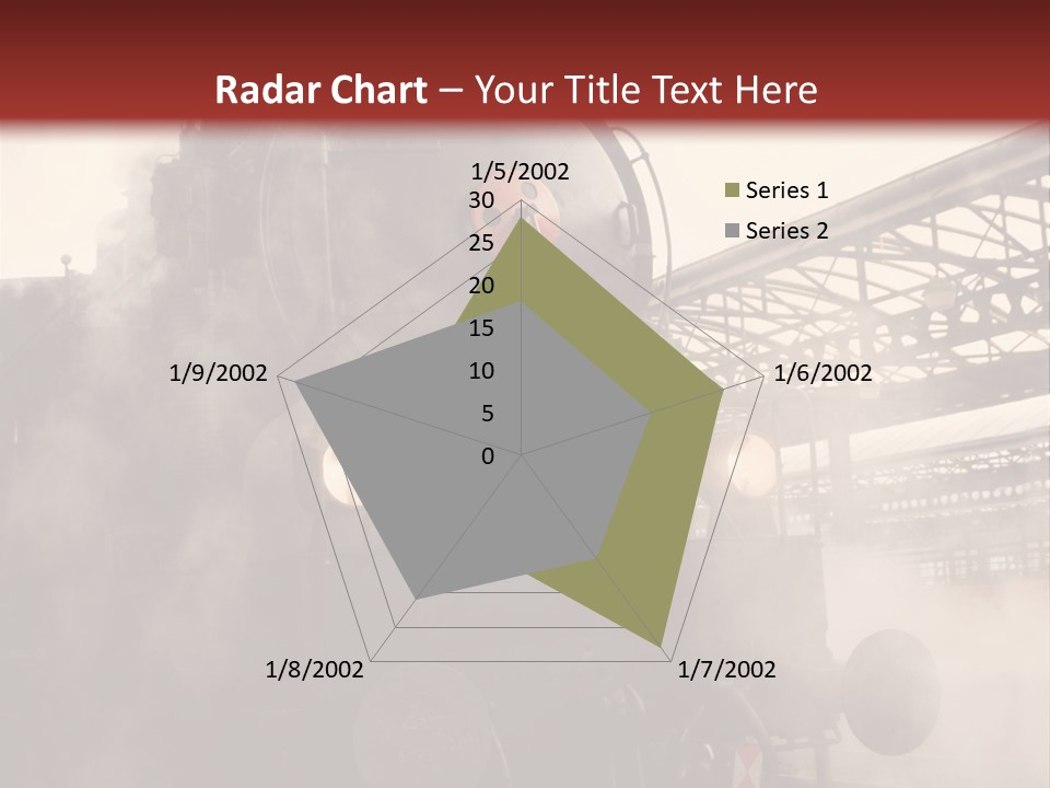 Traffic Photography Vintage PowerPoint Template