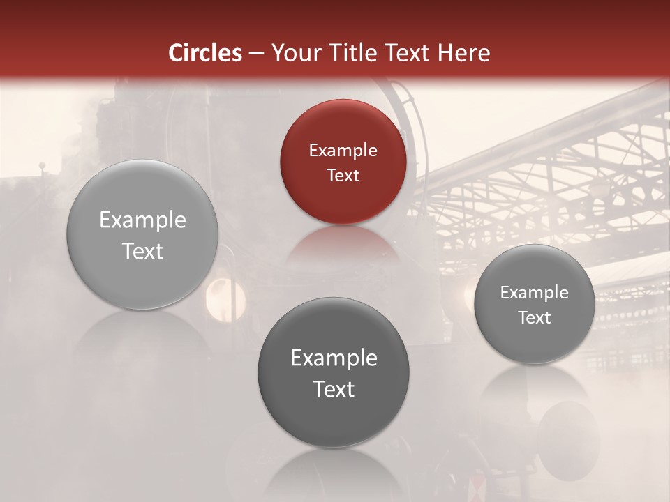 Traffic Photography Vintage PowerPoint Template