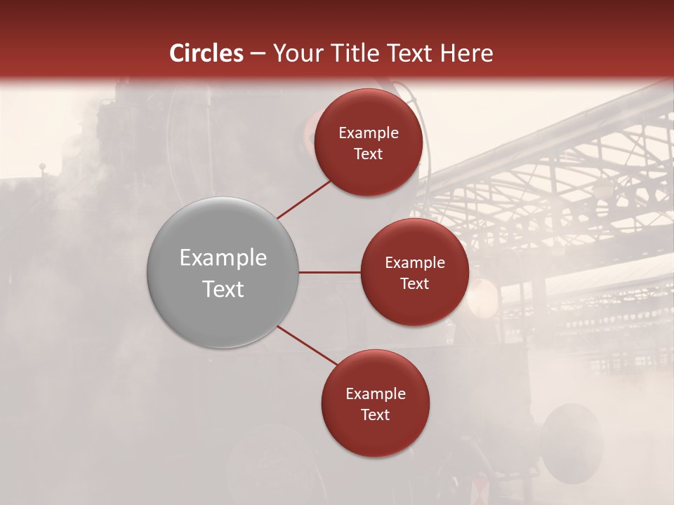 Traffic Photography Vintage PowerPoint Template