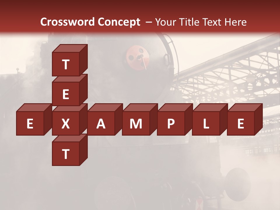 Traffic Photography Vintage PowerPoint Template