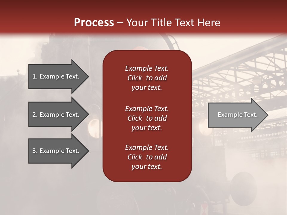 Traffic Photography Vintage PowerPoint Template