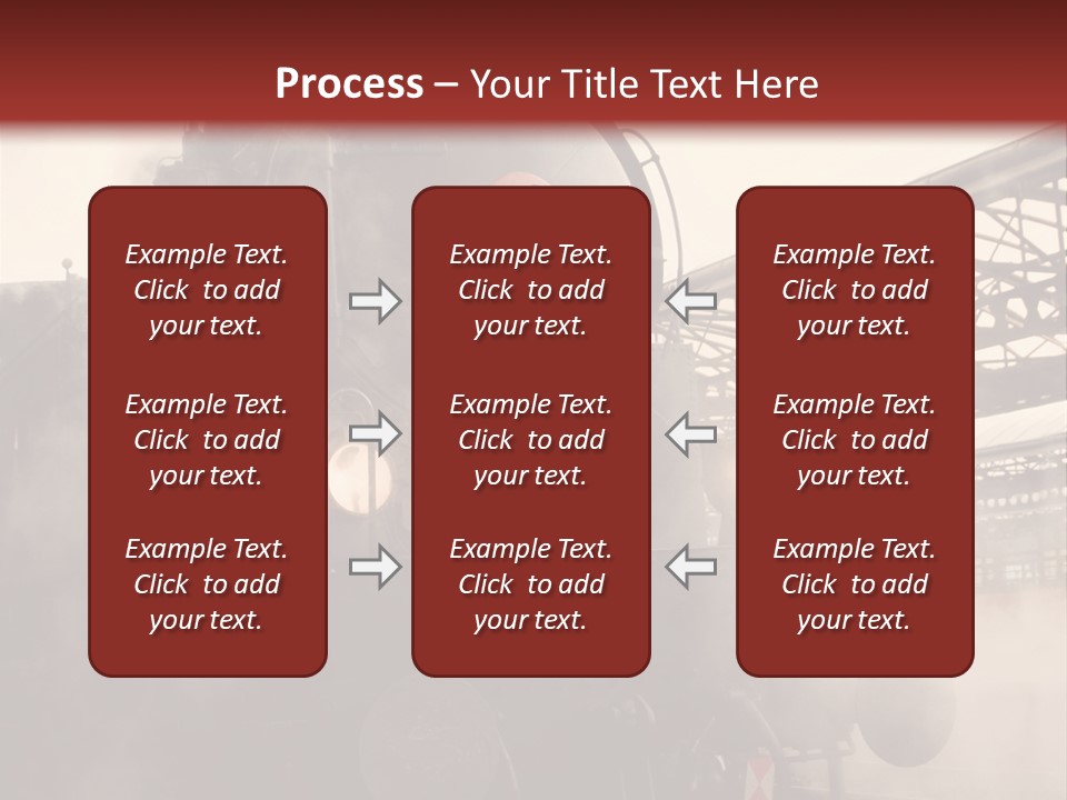 Traffic Photography Vintage PowerPoint Template