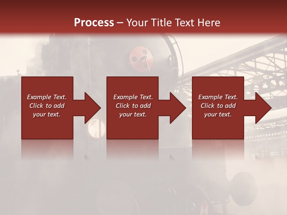 Traffic Photography Vintage PowerPoint Template