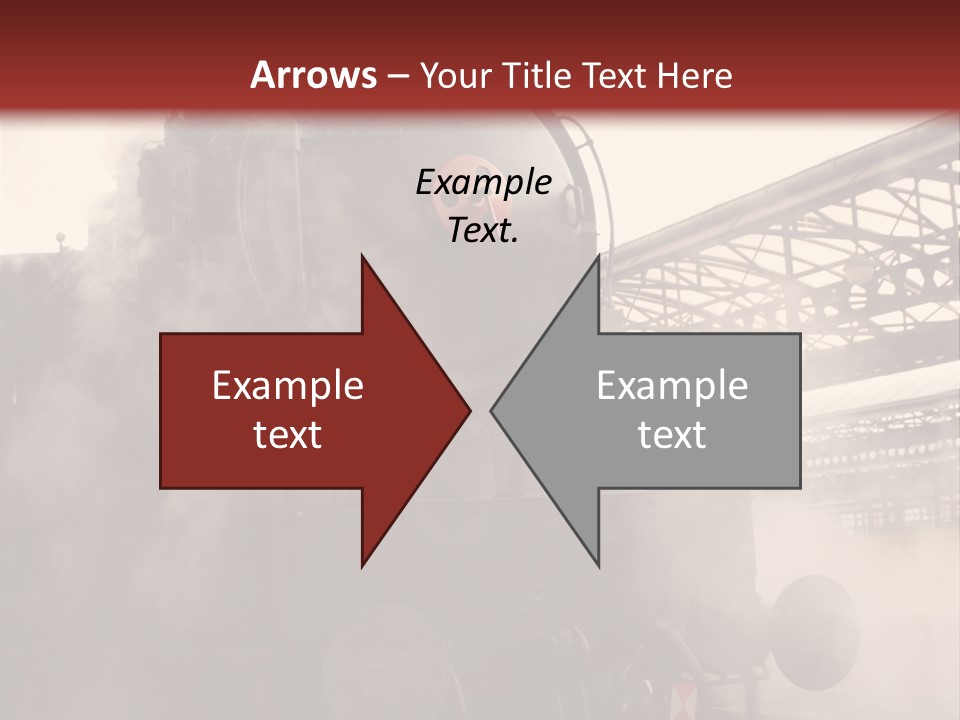 Traffic Photography Vintage PowerPoint Template