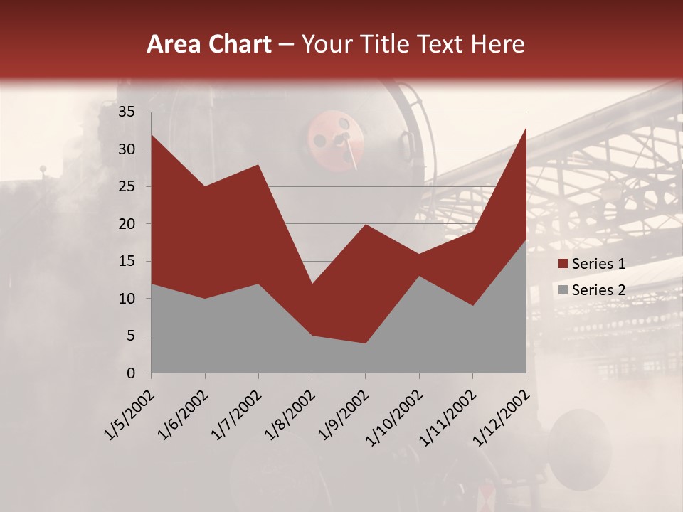 Traffic Photography Vintage PowerPoint Template