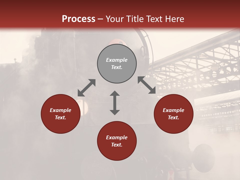 Traffic Photography Vintage PowerPoint Template