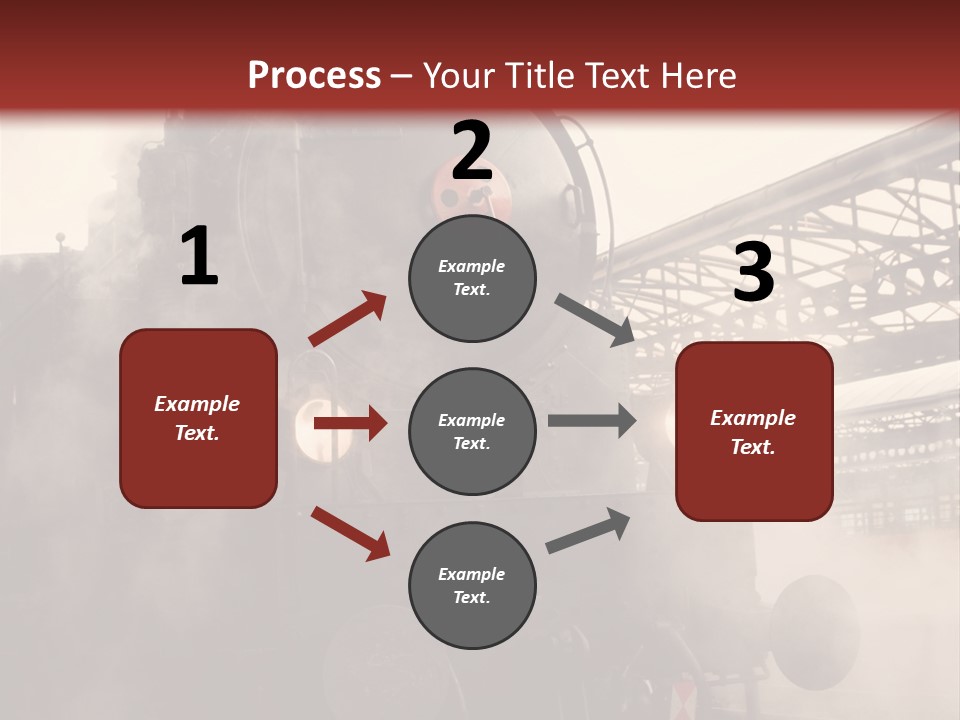 Traffic Photography Vintage PowerPoint Template