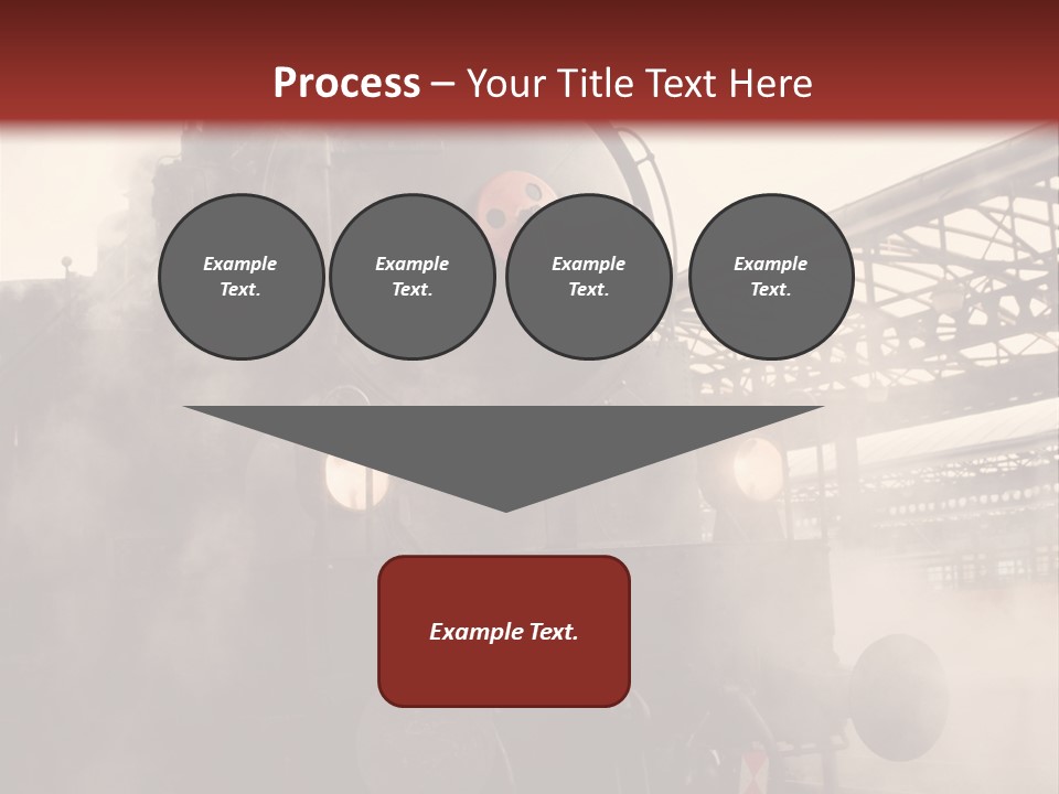 Traffic Photography Vintage PowerPoint Template