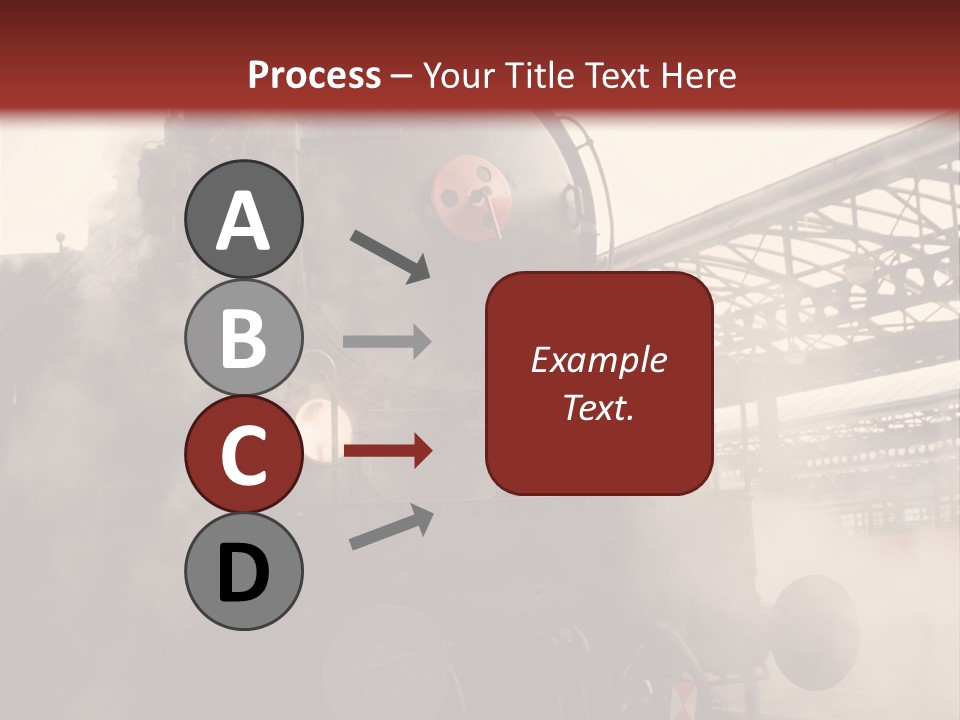 Traffic Photography Vintage PowerPoint Template