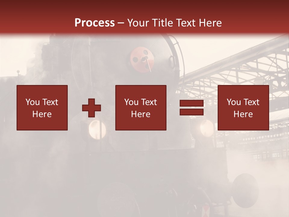 Traffic Photography Vintage PowerPoint Template