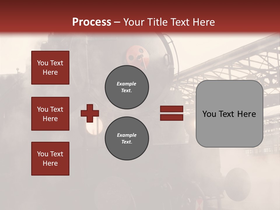 Traffic Photography Vintage PowerPoint Template