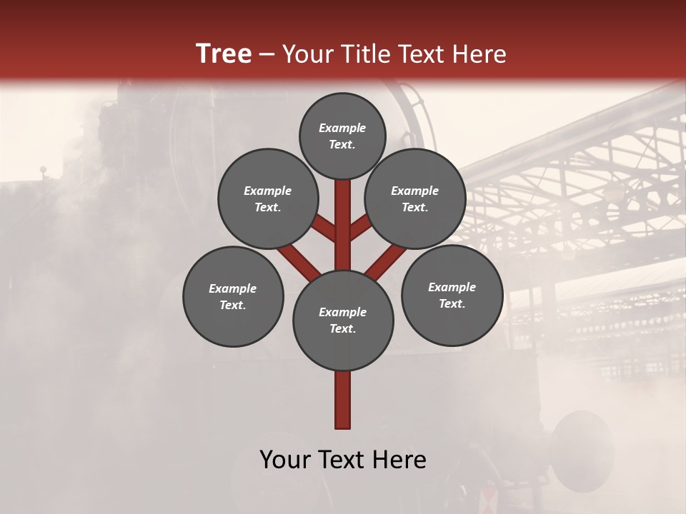 Traffic Photography Vintage PowerPoint Template