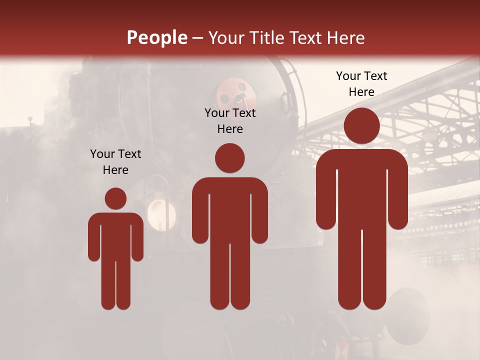 Traffic Photography Vintage PowerPoint Template